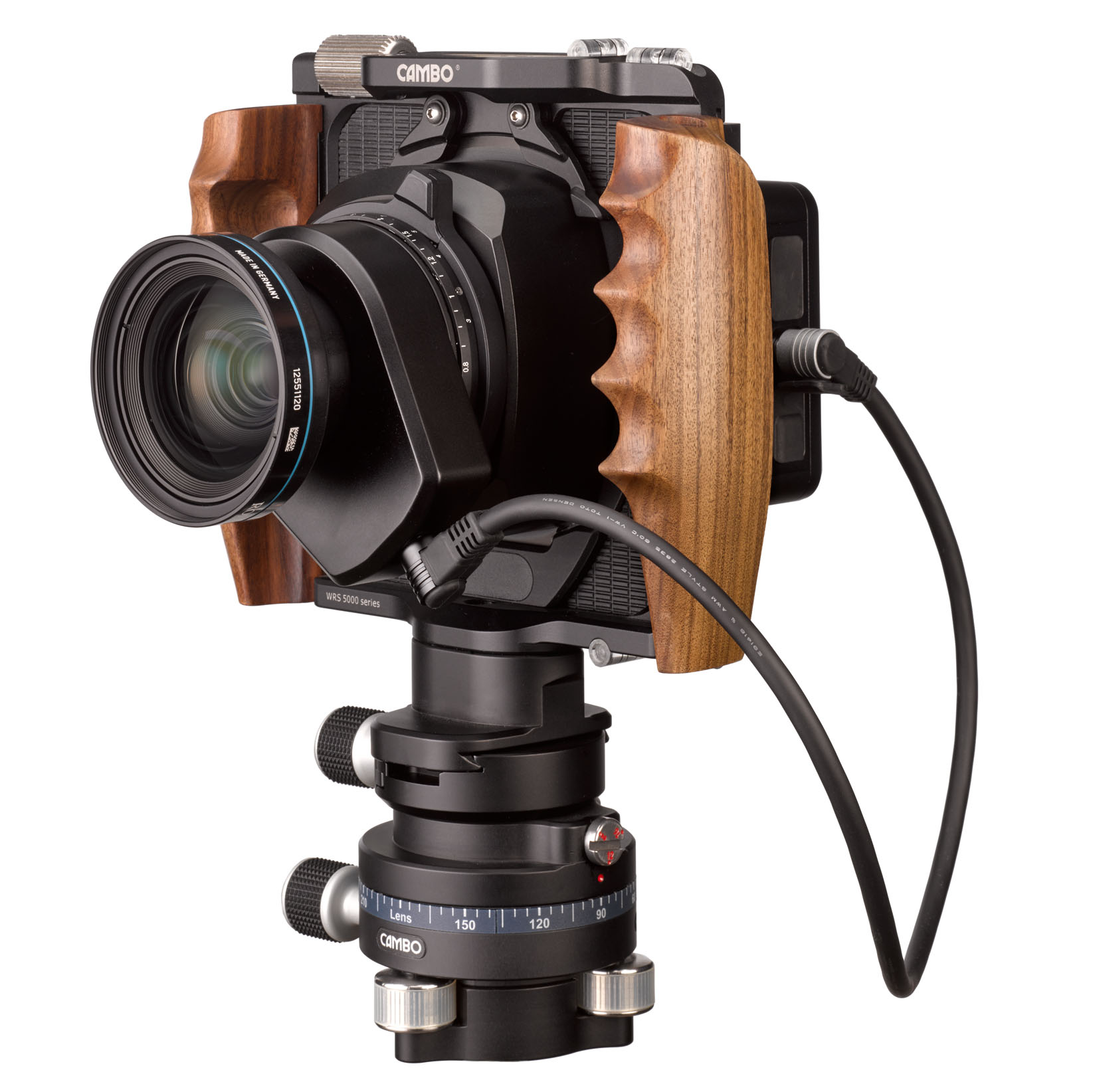 Cambo WRS-5000 with XT lens panel mounted on WRS-334