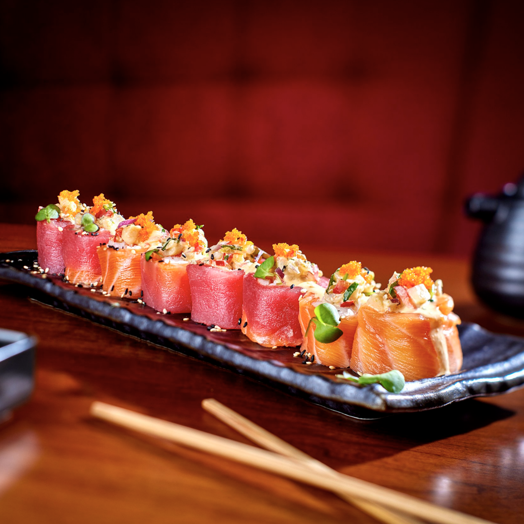 Sushi photographed by Marcel Boldu. &copy;Marcel Boldu