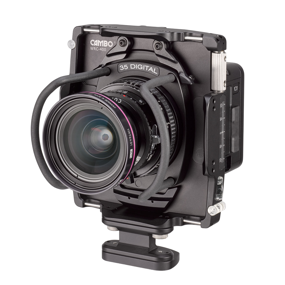 WRS-400 shown with Copal mount 35mm lens
