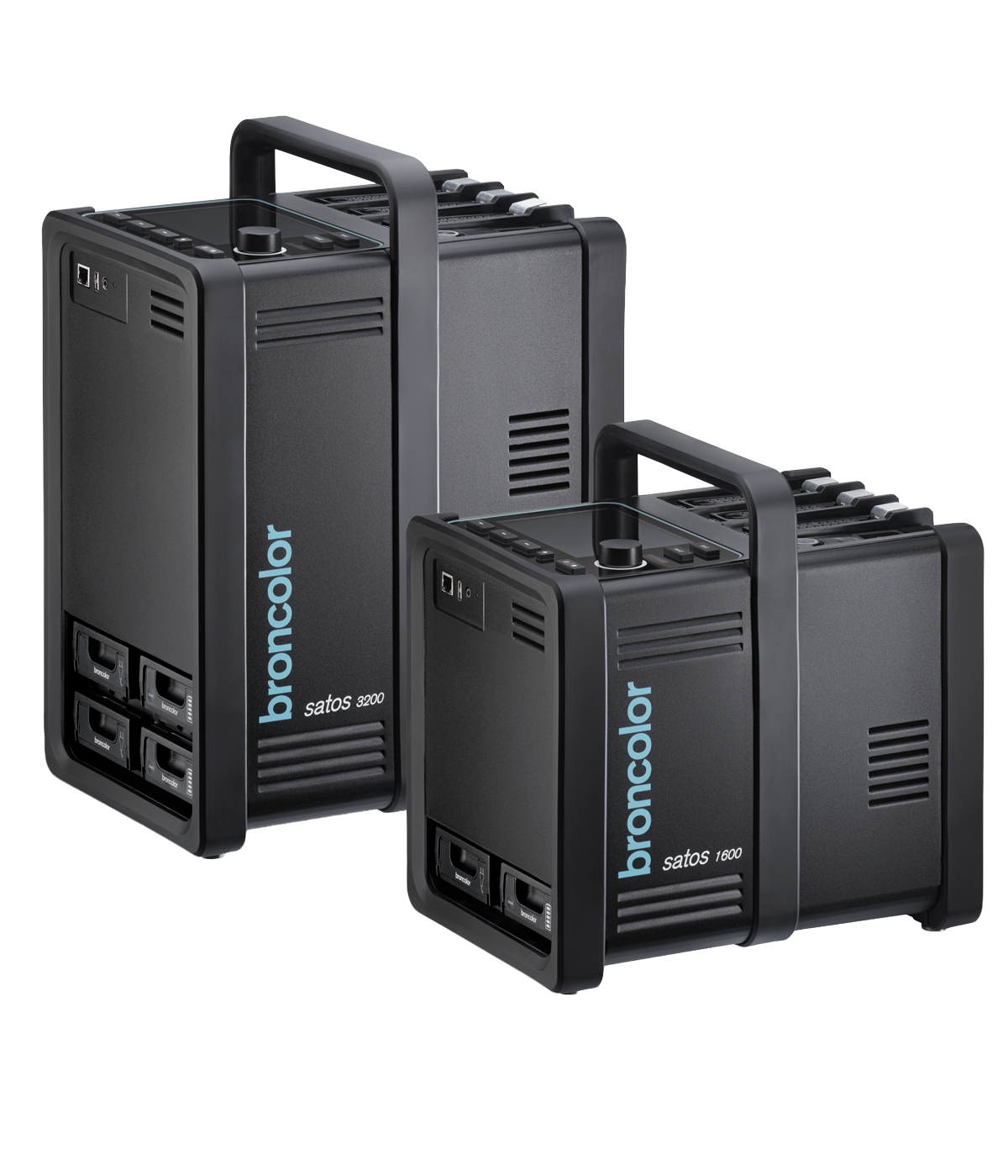 Broncolor Satos 1600Ws and 3200Ws output models